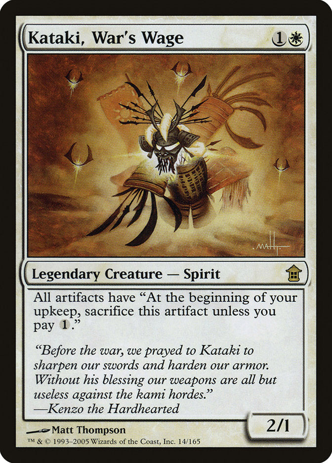 Kataki, War's Wage [Saviors of Kamigawa] Foil