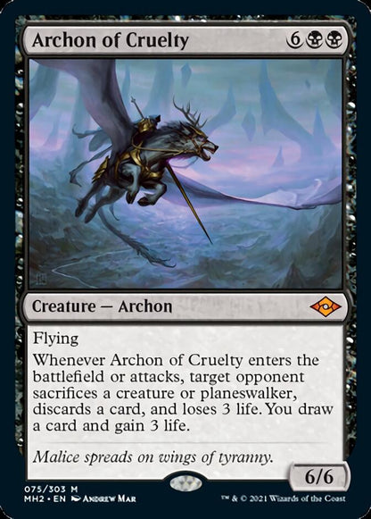 Archon of Cruelty [Modern Horizons 2] Foil