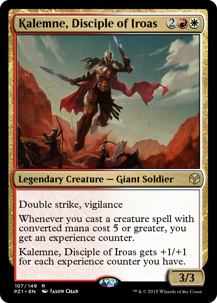 Kalemne, Disciple of Iroas  [Legendary Cube Prize Pack]