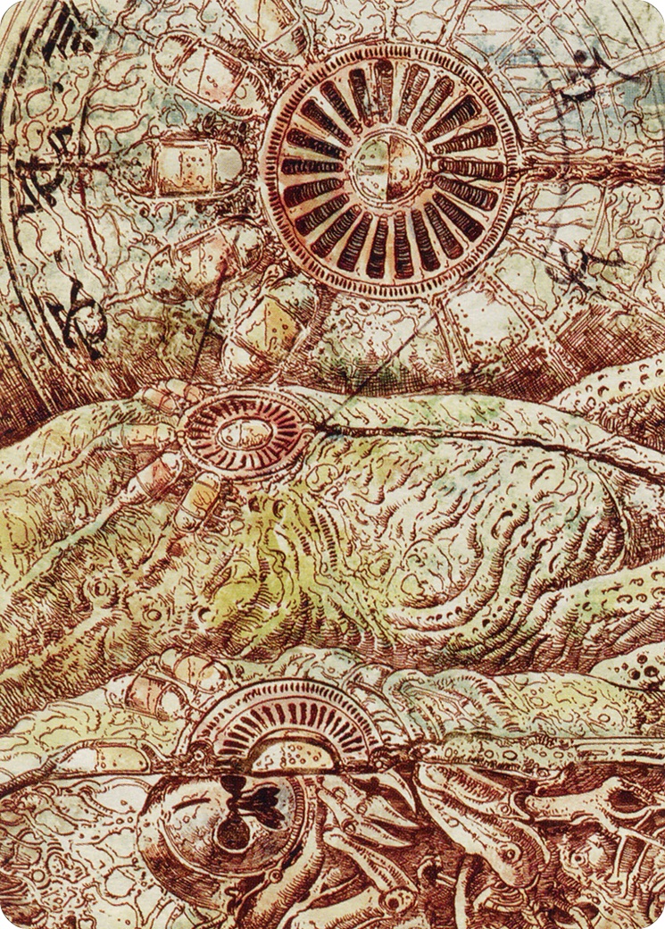 Phyrexian Processor // Phyrexian Processor  [The Brothers' War Art Series] (Borderless)