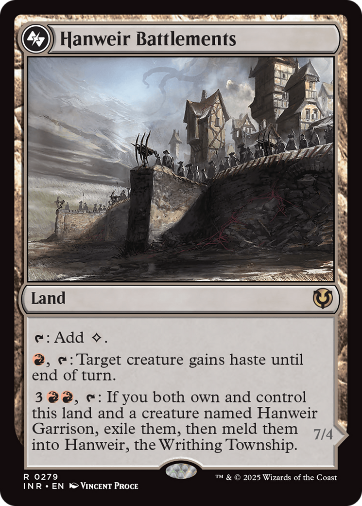 Hanweir Battlements [Innistrad Remastered] Foil
