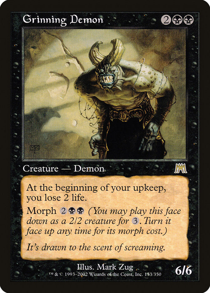 Grinning Demon [Onslaught] Foil