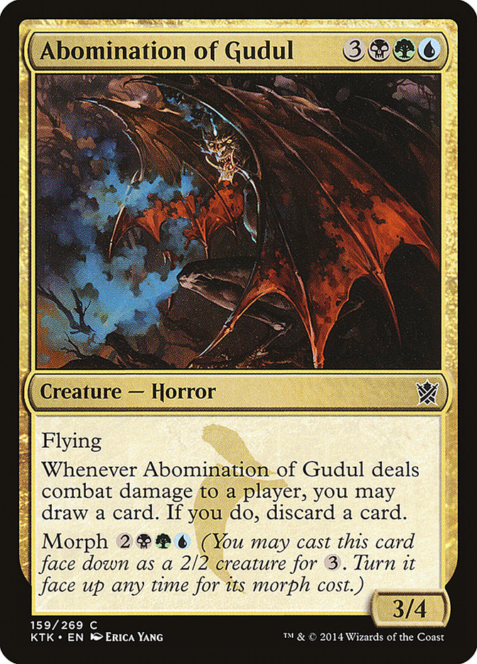 Abomination of Gudul [Khans of Tarkir] Foil