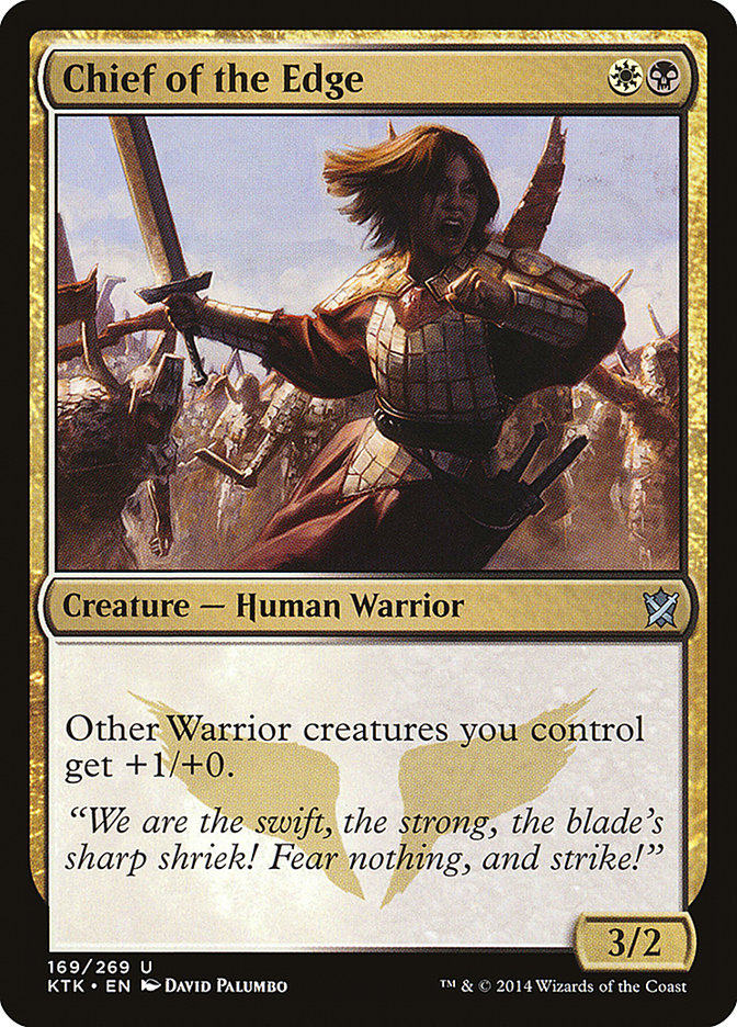 Chief of the Edge [Khans of Tarkir] Foil
