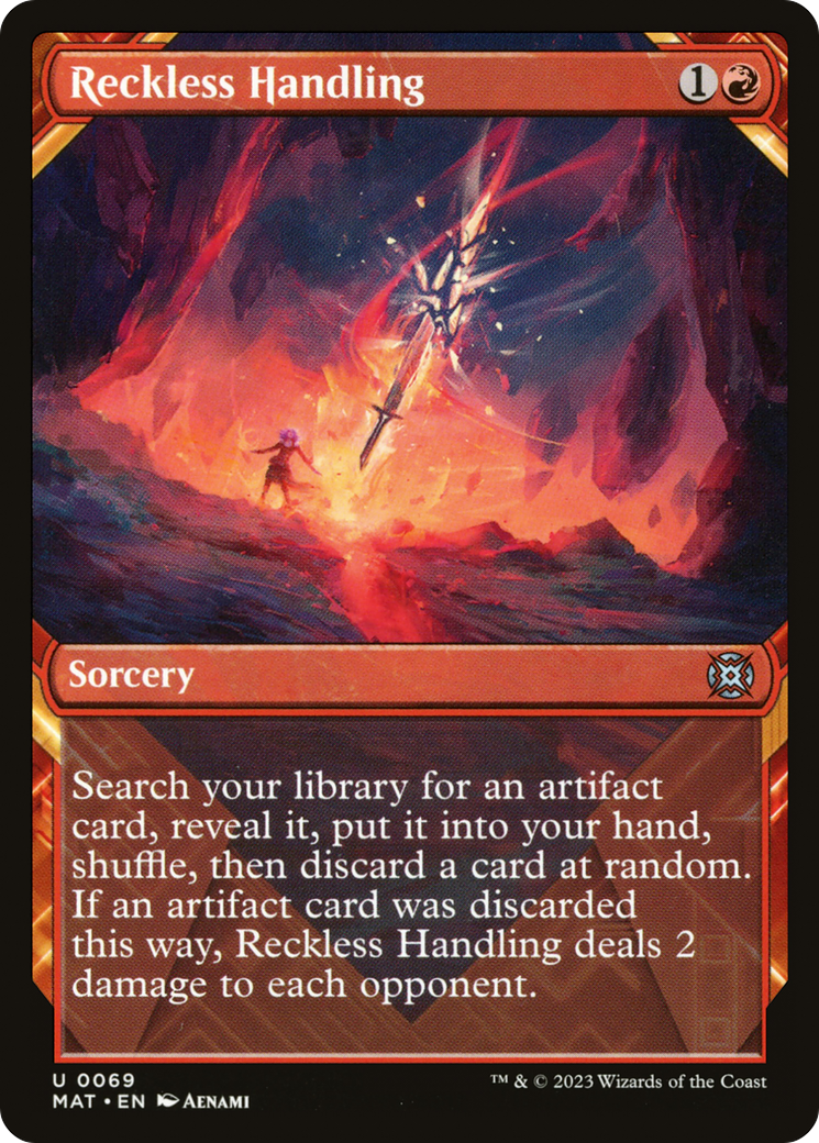 Reckless Handling (Showcase) [March of the Machine: The Aftermath] Foil