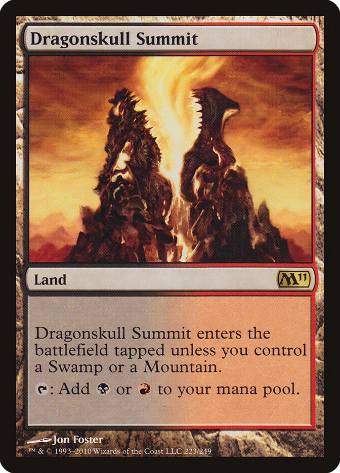 Dragonskull Summit [Magic 2011] Foil