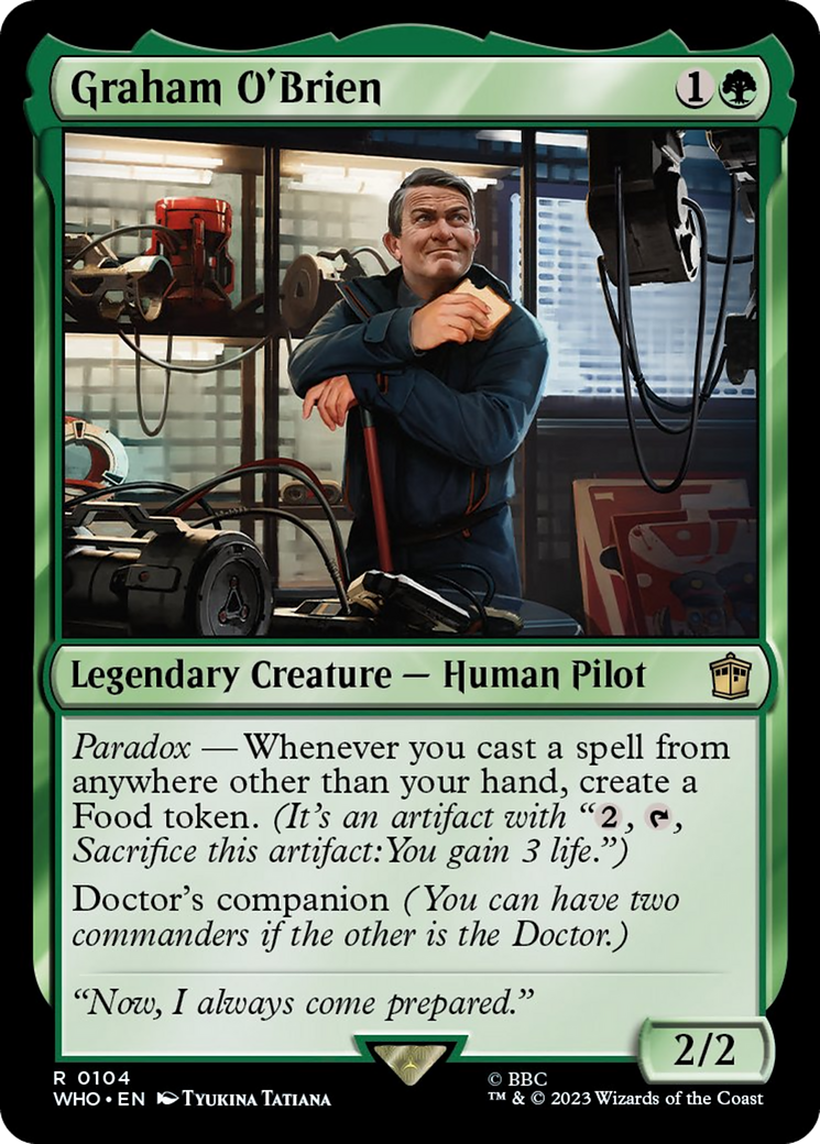 Graham O'Brien [Doctor Who] Foil