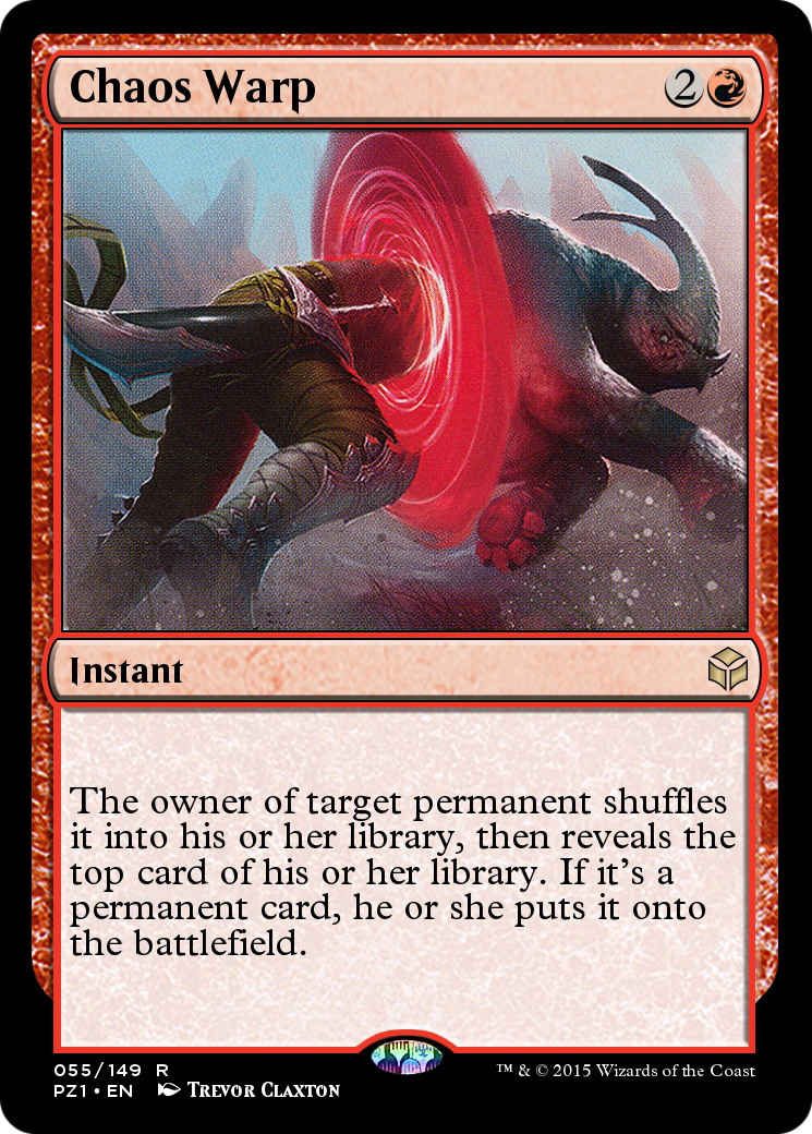 Chaos Warp  [Legendary Cube Prize Pack]