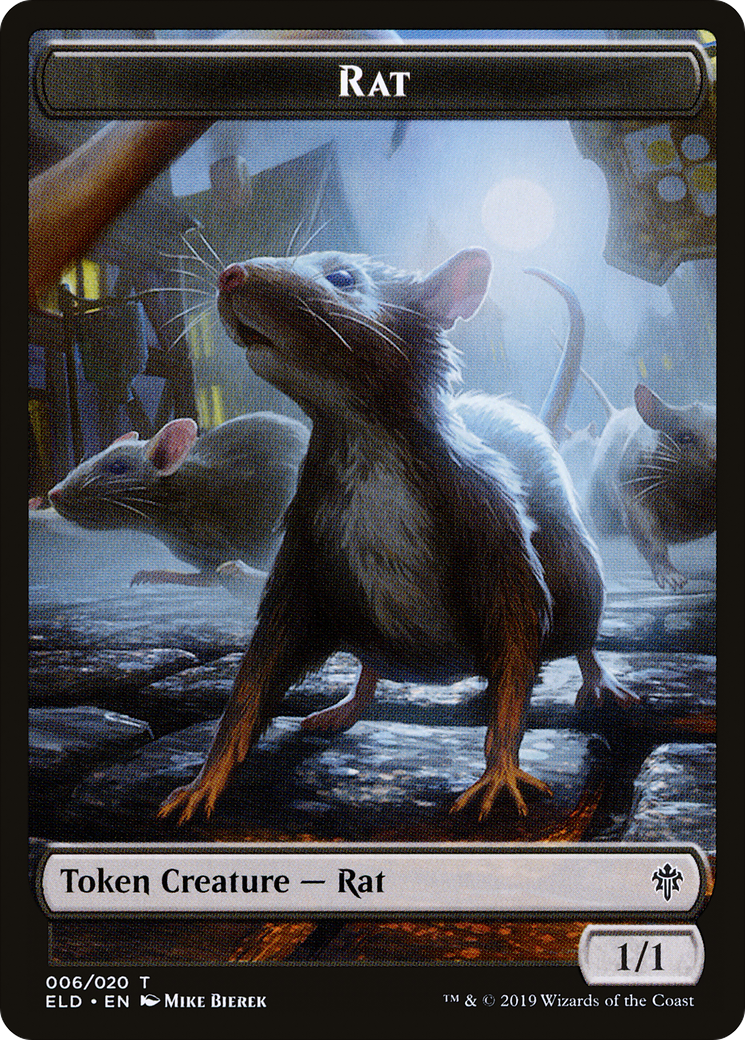Rat  [Throne of Eldraine Tokens] Foil