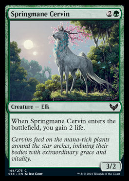 Springmane Cervin [Strixhaven: School of Mages] Foil