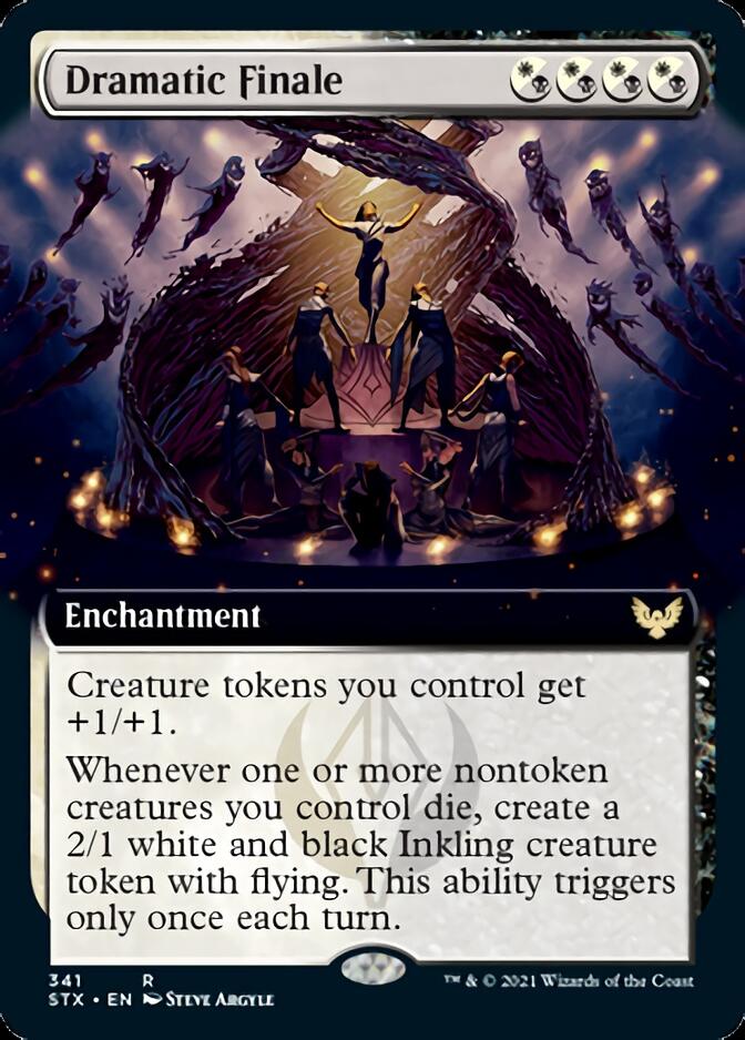 Dramatic Finale (Extended Art) [Strixhaven: School of Mages] Foil