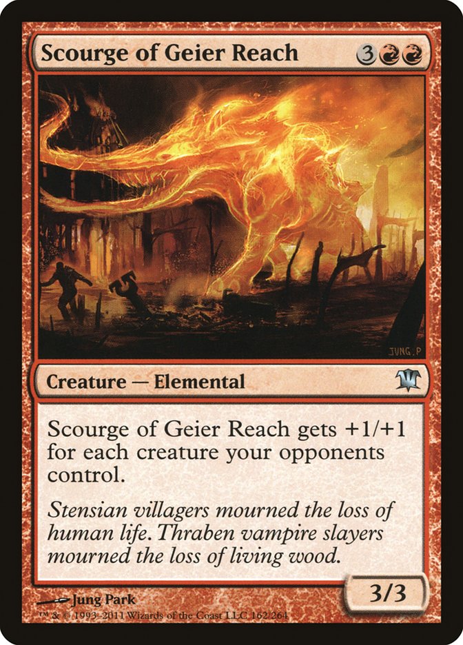 Scourge of Geier Reach [Innistrad] Foil
