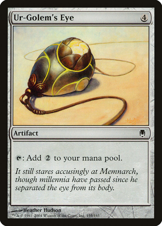 Ur-Golem's Eye [Darksteel] Foil