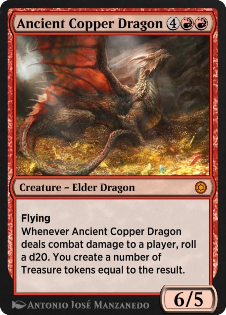 Ancient Copper Dragon  [Alchemy Horizons: Baldur's Gate]