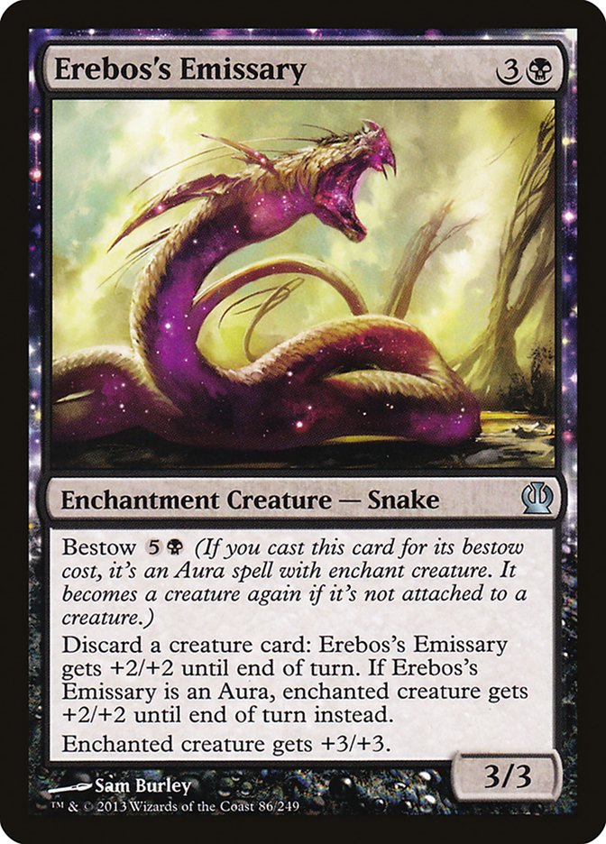 Erebos's Emissary [Theros] Foil
