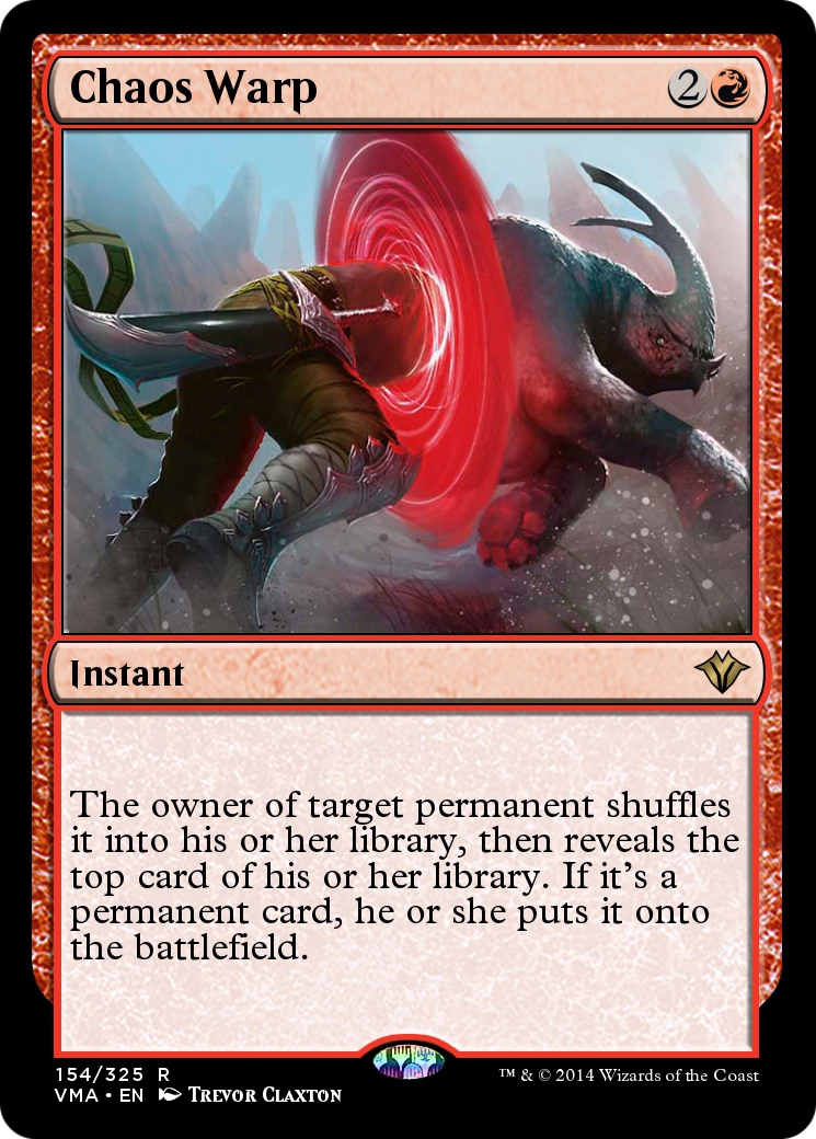 Chaos Warp  [Vintage Masters] Foil