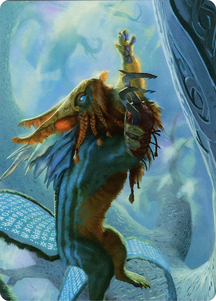 Toski, Bearer of Secrets // Toski, Bearer of Secrets  [Art Series: Kaldheim] (Borderless) Foil