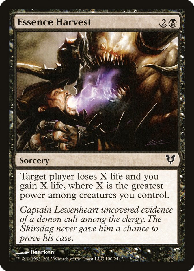 Essence Harvest [Avacyn Restored] Foil
