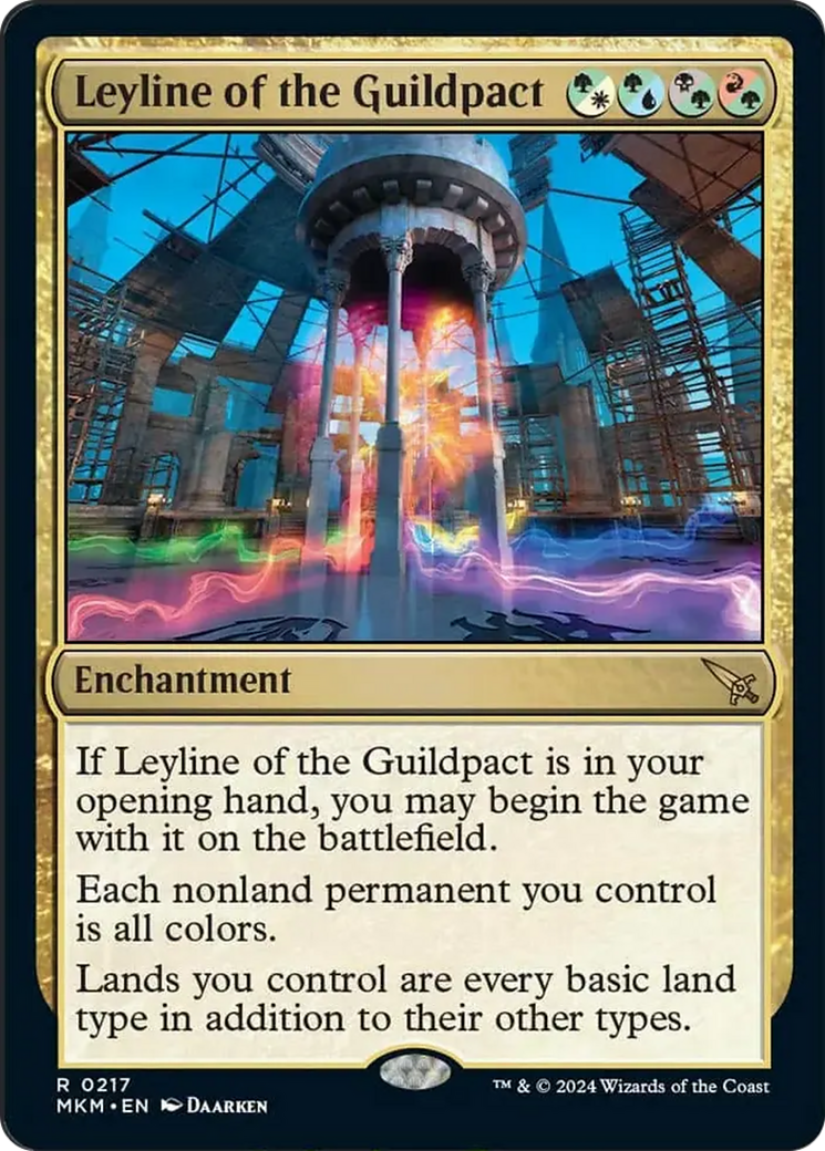 Leyline of the Guildpact [Murders at Karlov Manor] Foil