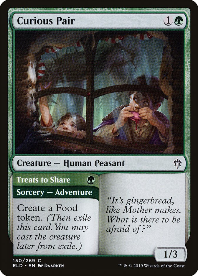 Curious Pair // Treats to Share [Throne of Eldraine] Foil