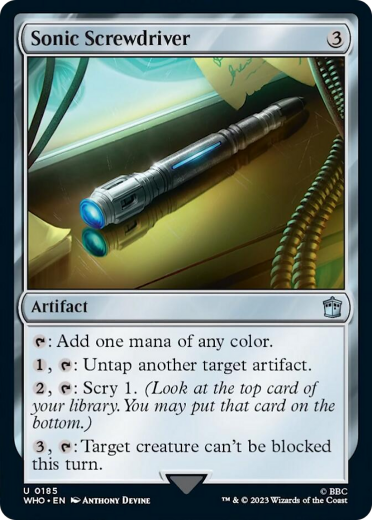 Sonic Screwdriver (0185) [Doctor Who] Foil