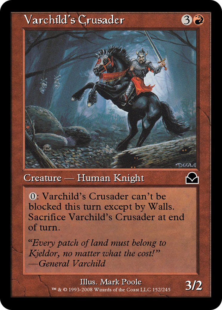 Varchild's Crusader  [Masters Edition II] Foil