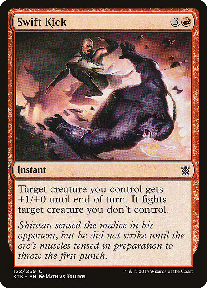 Swift Kick [Khans of Tarkir] Foil