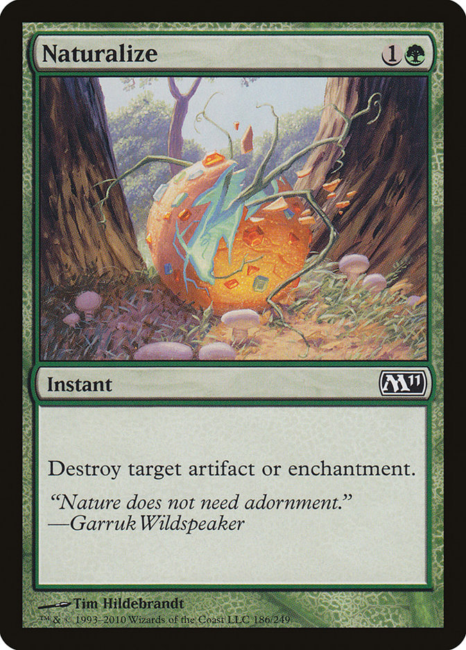 Naturalize [Magic 2011] Foil