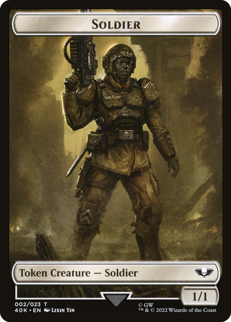 Soldier  [Warhammer 40,000 Tokens]