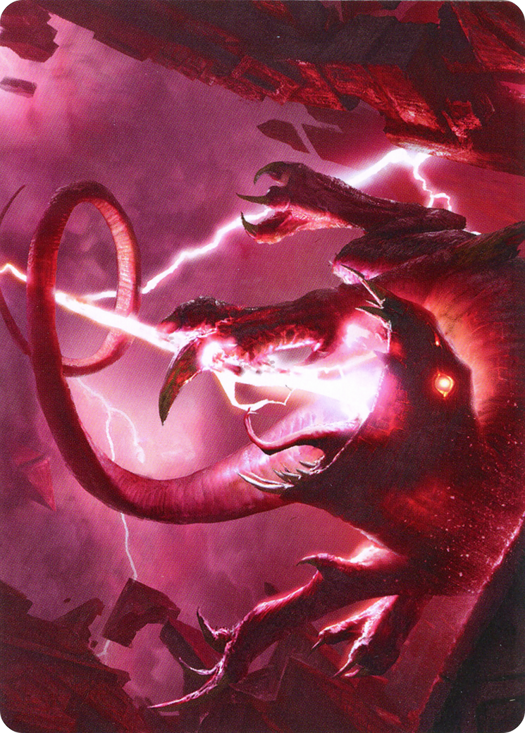 Thundering Rebuke // Thundering Rebuke  [Zendikar Rising Art Series] (Borderless)