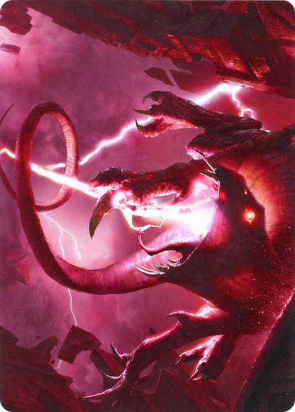 Thundering Rebuke // Thundering Rebuke  [Zendikar Rising Art Series] (Borderless)