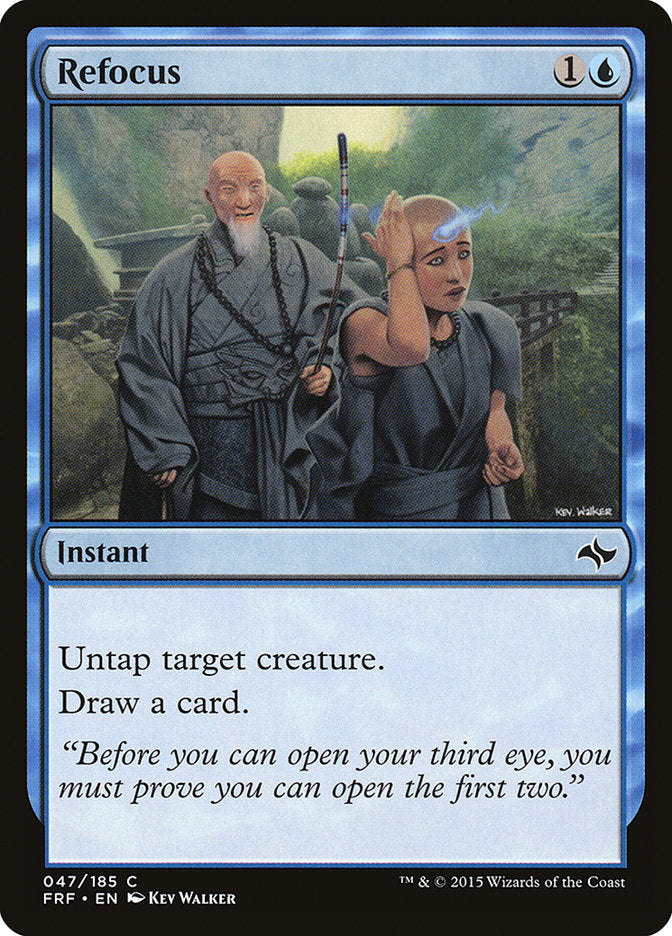 Refocus [Fate Reforged] Foil