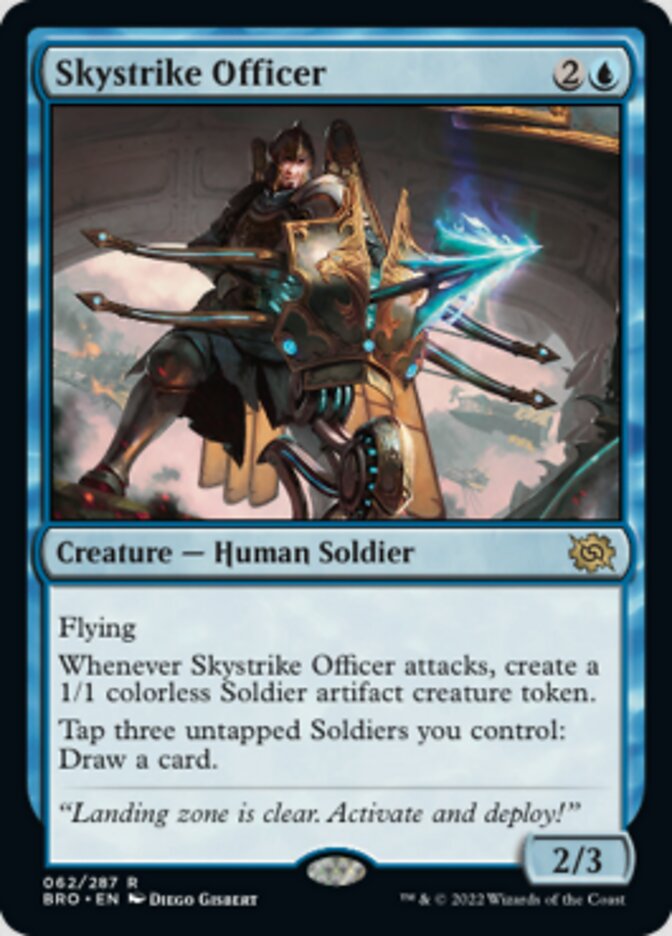 Skystrike Officer [The Brothers' War] Foil