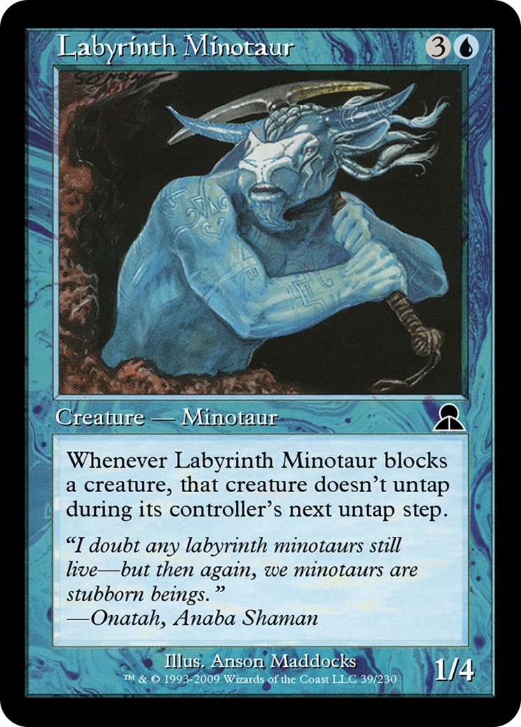 Labyrinth Minotaur  [Masters Edition III] Foil