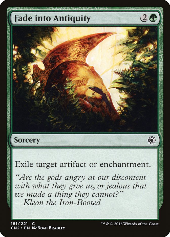 Fade into Antiquity [Conspiracy: Take the Crown] Foil