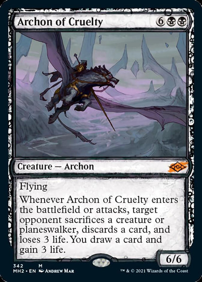 Archon of Cruelty (Sketch) [Modern Horizons 2] Foil