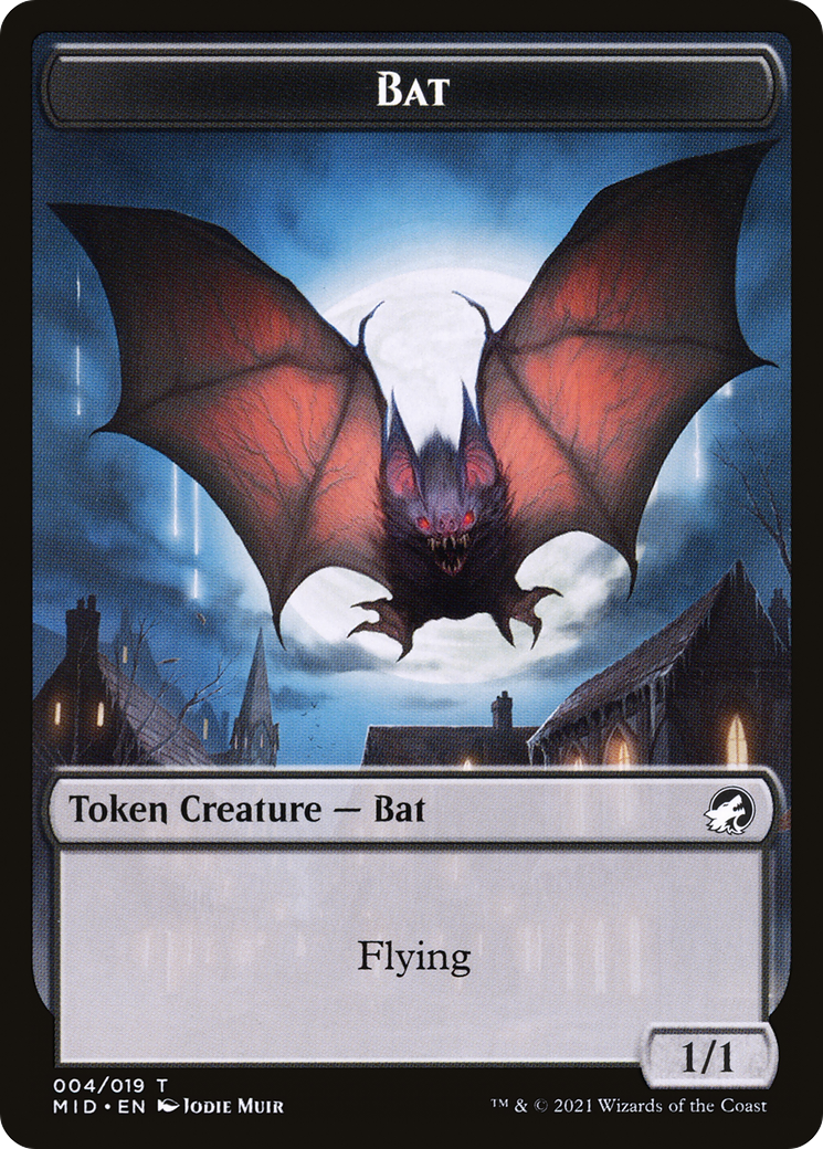 Bat  [Innistrad: Midnight Hunt Tokens] Foil