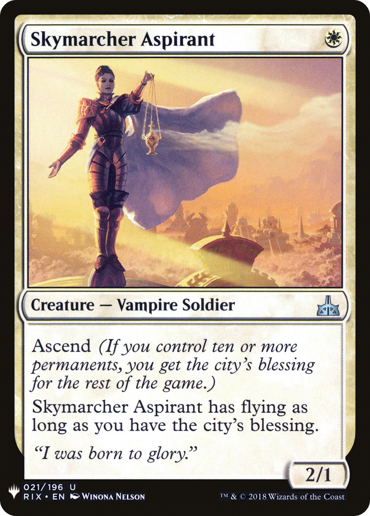 Skymarcher Aspirant  [The List]