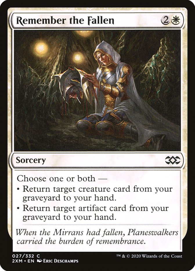 Remember the Fallen [Double Masters] Foil