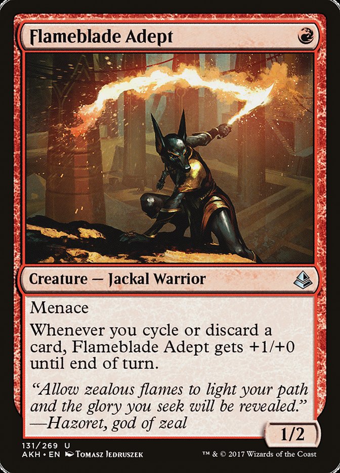 Flameblade Adept [Amonkhet] Foil