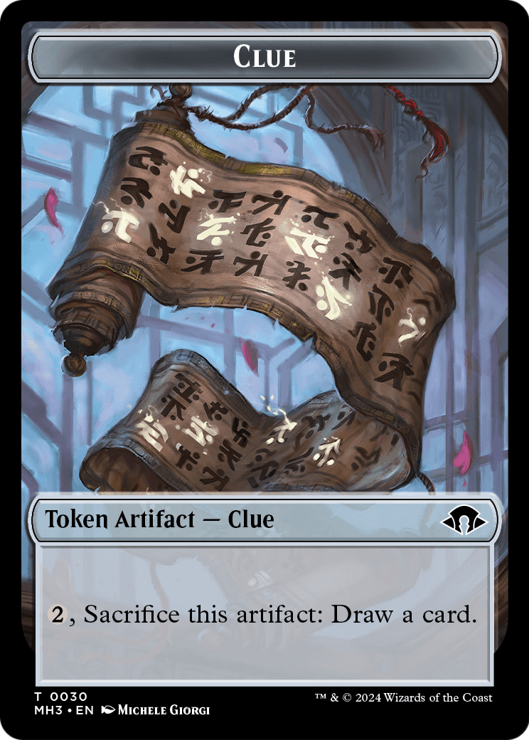 Clue  [Modern Horizons 3 Tokens] Foil