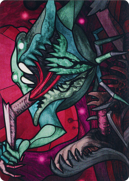 Yargle, Glutton of Urborg // Yargle, Glutton of Urborg  [March of the Machine Art Series] (Borderless)