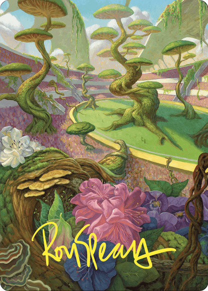 Undergrowth Stadium // Undergrowth Stadium  [Commander Masters Art Series] (Borderless)
