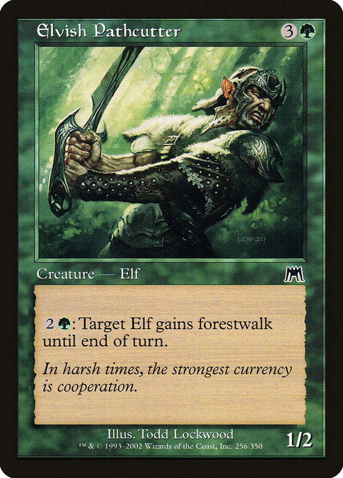 Elvish Pathcutter [Onslaught] Foil -1