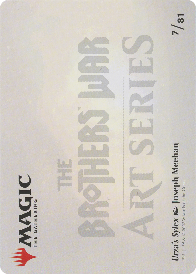 Urza's Sylex // Urza's Sylex  [The Brothers' War Art Series] (Borderless)