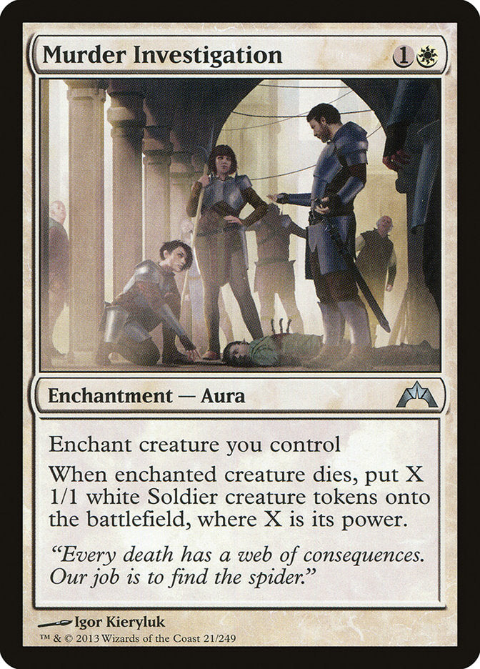 Murder Investigation [Gatecrash] Foil