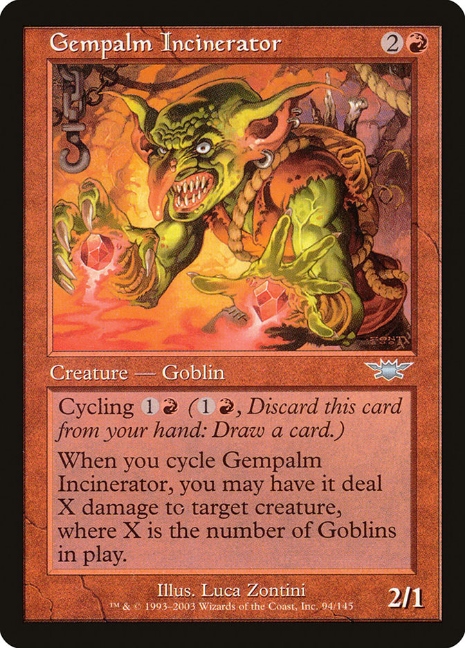 Gempalm Incinerator [Legions] Foil