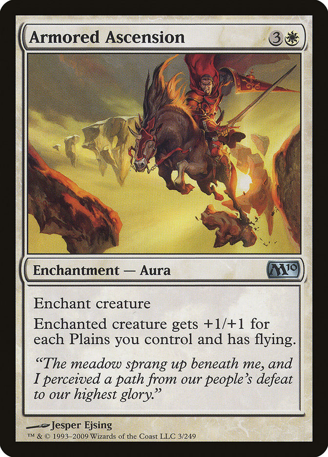 Armored Ascension [Magic 2010] Foil