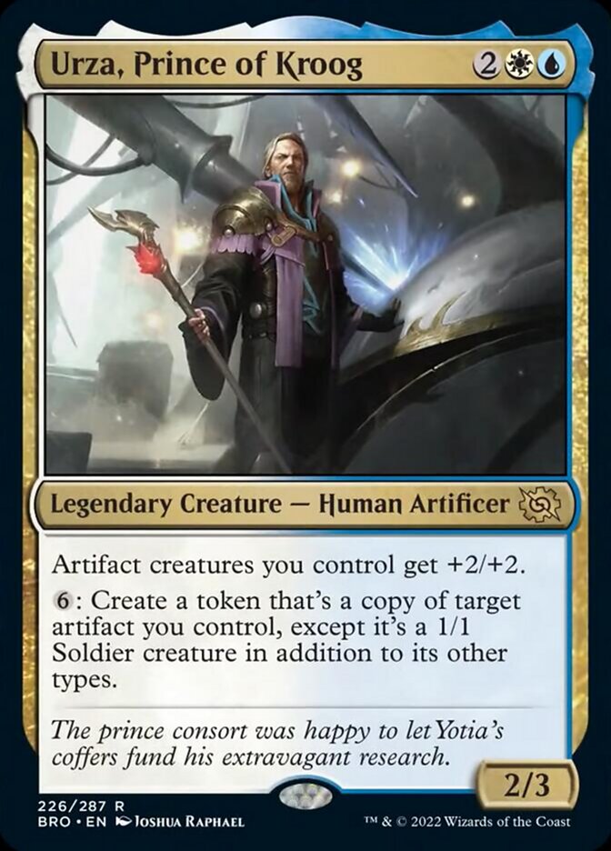 Urza, Prince of Kroog [The Brothers' War] Foil
