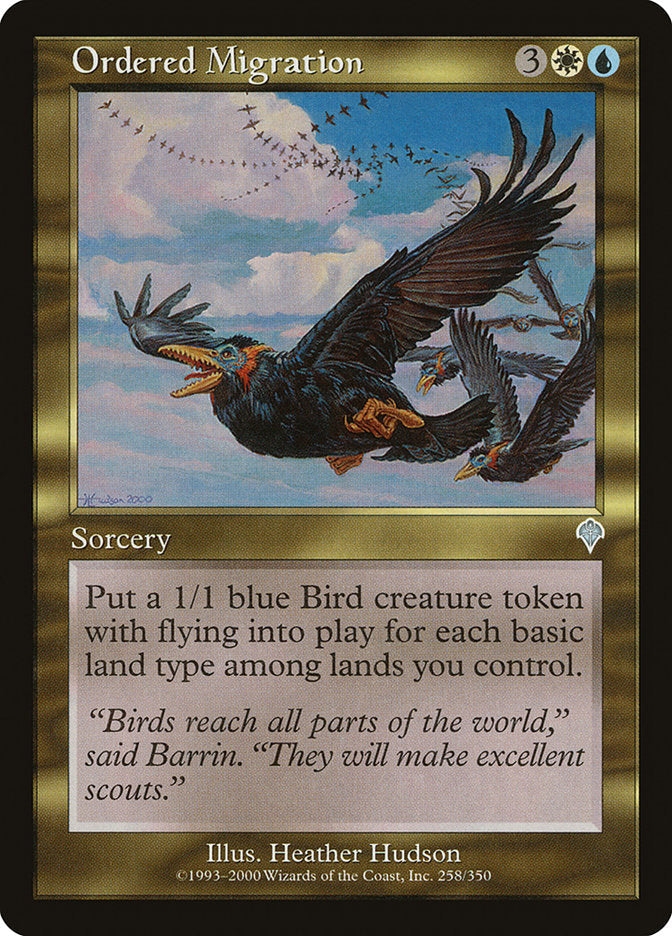 Ordered Migration [Invasion] Foil